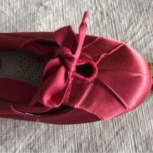 Women’s Satin Bow Ballet Flat - Stella McCartney